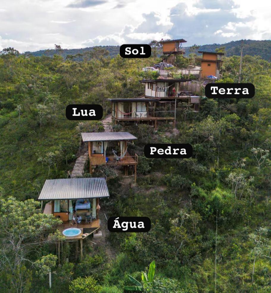 Rustik Villa Alto Paraiso de Goias Luaran gambar
