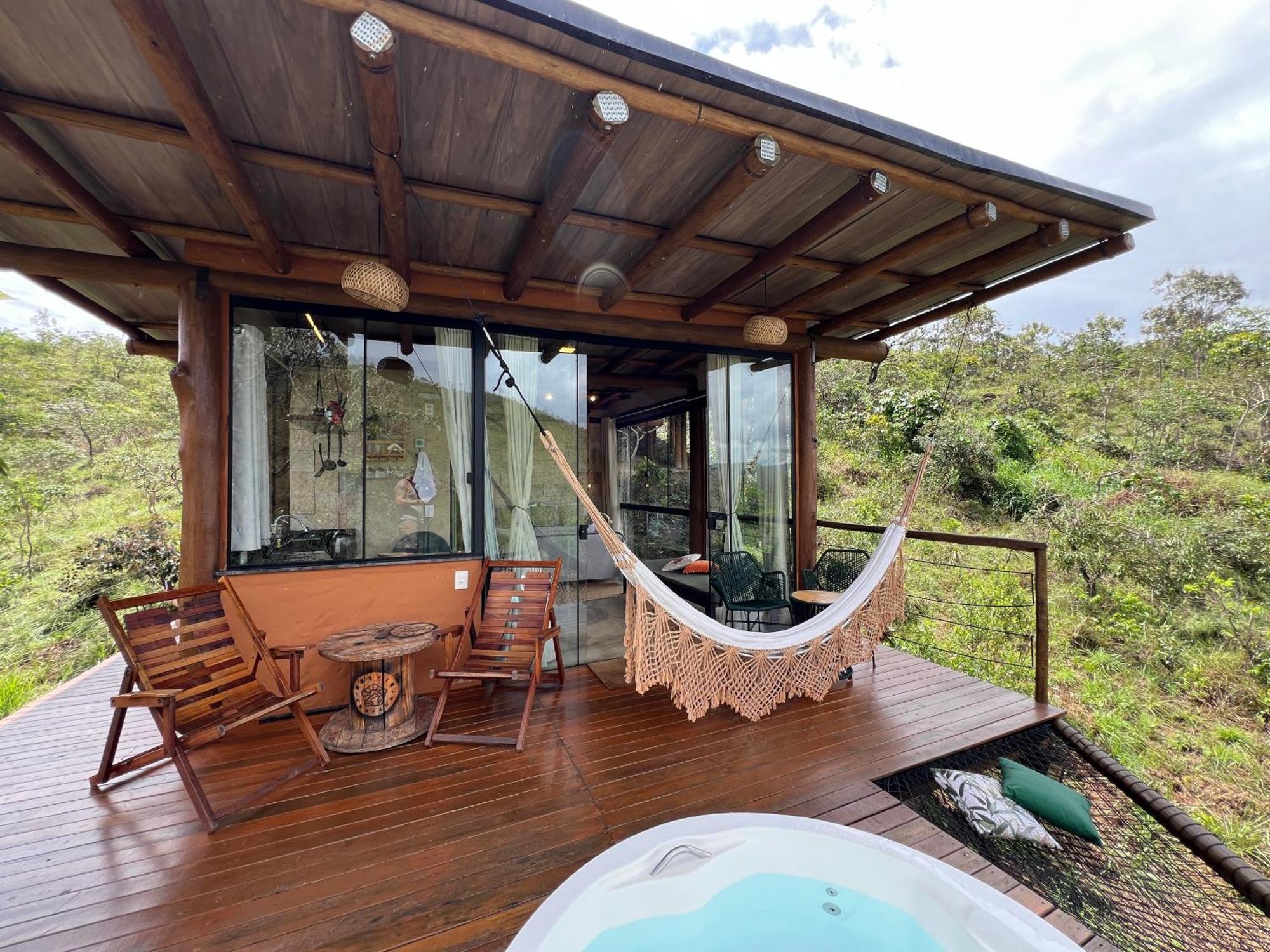 Rustik Villa Alto Paraiso de Goias Luaran gambar