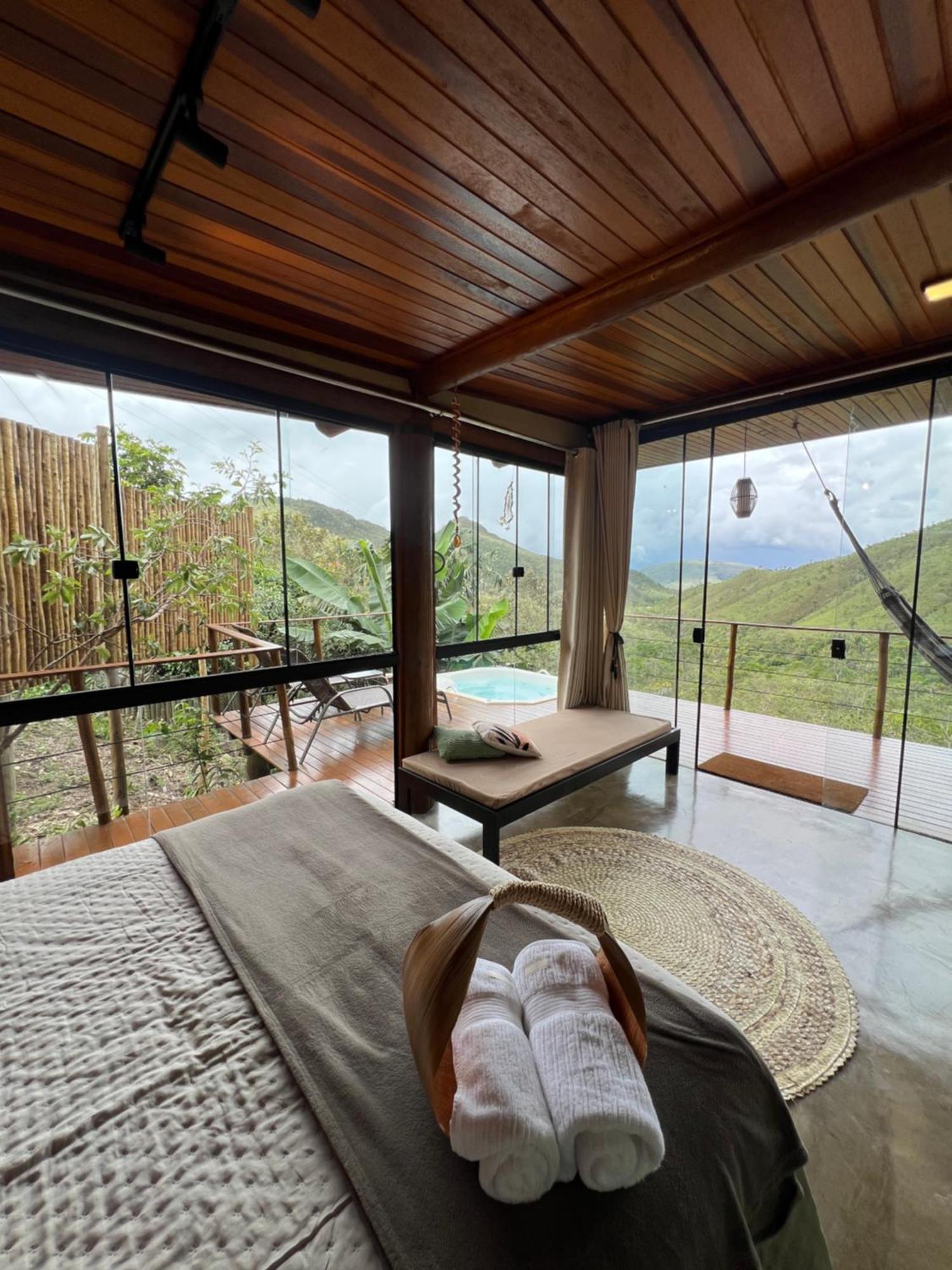 Rustik Villa Alto Paraiso de Goias Luaran gambar